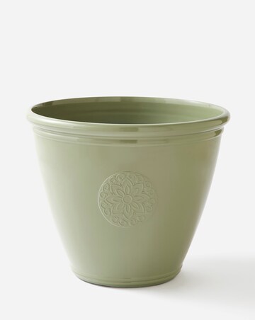 La Hacienda Eden Emblem Green Planter 40cm