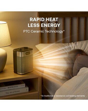 Dimplex Black Midi Essentials Fan Heater and Cooling Fan-Black