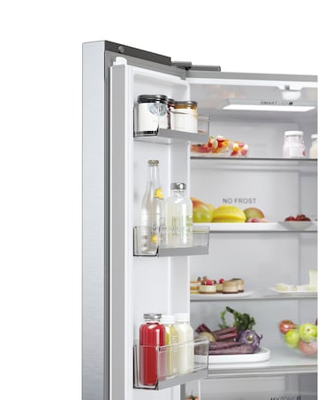 Haier HFR5719ENMG 70cm French Door Fridge Freezer - Silver