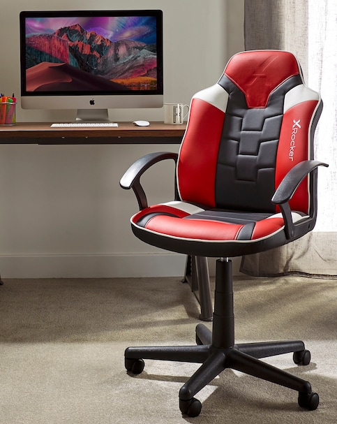 X Rocker Saturn Gaming Chair for Juniors - Red