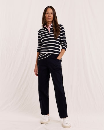 Julipa Ribbed Stripe Rugby Top