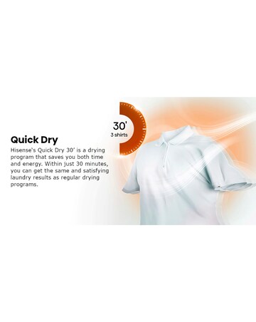 Hisense 5S Series DH5S102BB 10kg Heat Pump Tumble Dryer