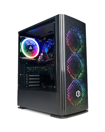 CyberPowerPC Blaze Gaming PC - Intel Core 12400F RTX 4060 16GB RAM 1TB NVMe SSD
