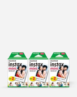 Fujifilm Instax Mini Instant Photo Film - White Frame Border, 60 Shot Pack