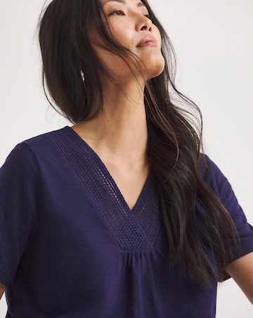 Julipa Lace Trim T-Shirt