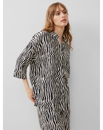French Connection Zebra Print Shirt