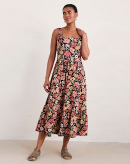 Seasalt Cornwall Sleeveless Deep Water Dress