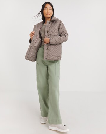 Julipa Quilted Button Down Jacket