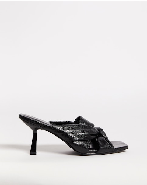 Joanna Hope Crossover Vamp Mule Sandals - Wide Fit (E)