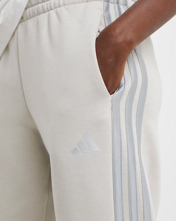 adidas 3 Stripes Wide Leg Joggers