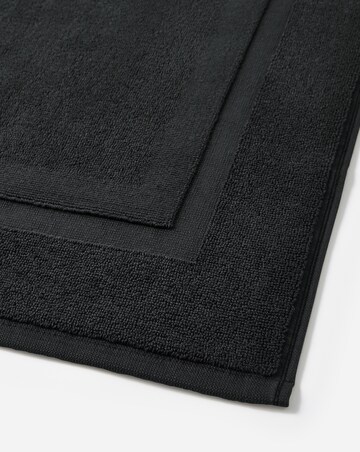 EGYPTIAN COTTON BATHMAT - Black