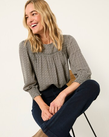 FatFace Shelley Ikat Blouse