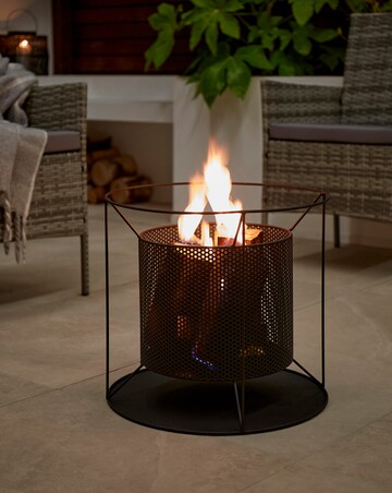 La Hacienda Kora Round Mesh FirePit