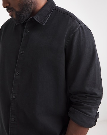 Jack & Jones Norrebro Denim Shirt - Black