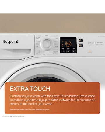 Hotpoint NSWM 1046 BS UK 10kg, 1400rpm, Washing Machine - Black