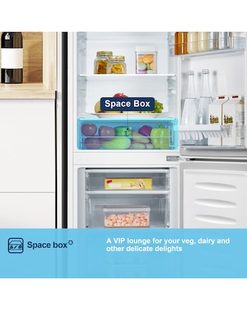 Fridgemaster MC50165E Fridge Freezer - White E Rated