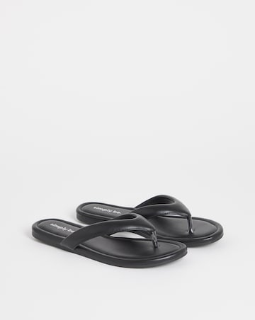 Cammy Flat Toe Post Sandals - Extra Wide Fit (EEE)