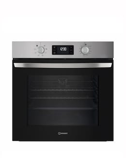 Indesit Turn&amp;Go IO 253 X UK Built-In Electric Single Oven Stainless Steel
