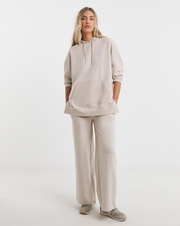 Simply Be Stone Oversized Hoodie