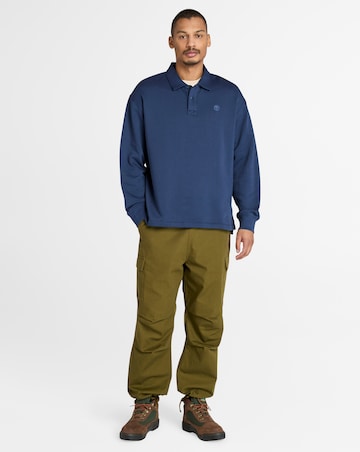 Timberland Polo Style Sweatshirt - Navy
