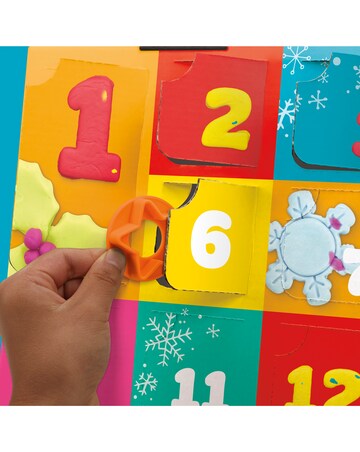 Play-Doh Holiday Advent Calendar, 24 Days of Surprise Toys for Kids 3+