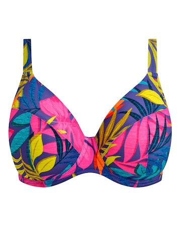 Elomi Porto Rafti Underwired Plunge Bikini Top