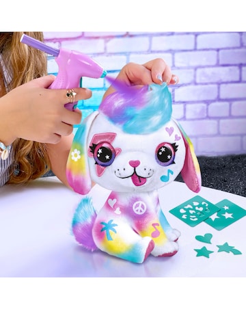 Airbrush Plush Puppy