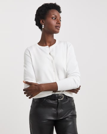 Crew Neck Cardigan