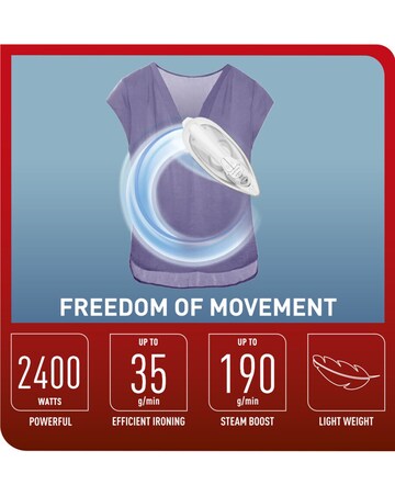 Tefal FV6550 2400W Freemove Air Cordless Steam Iron