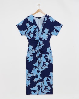 Joanna Hope Twist Front Jersey Dress