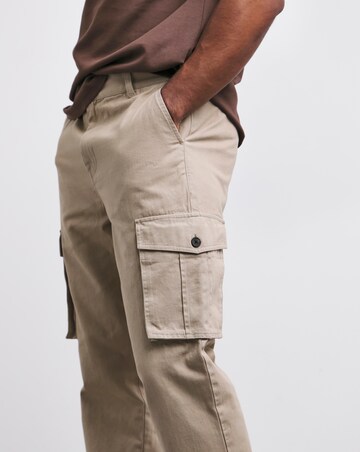 Garment Dyed Loose Fit Cargo