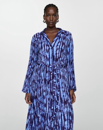 Mango Thea Tie Dye Shirt Dress