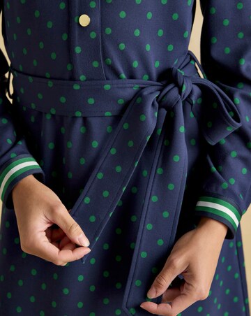 Joules Louisa Ponte Shirt Dress