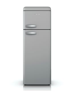 Swan SR11010GRNE Retro 30/70 Top Mounted Fridge Freezer - Grey