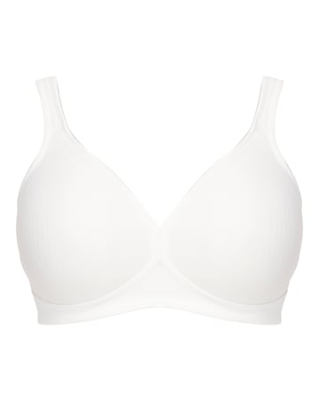 Triumph Modern Soft Cotton Non Wired Bra White