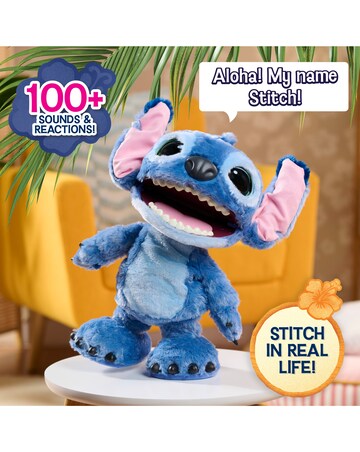 Disney Stitch Ultimate Stitch Live Action Feature Plush