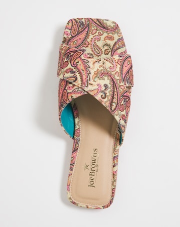 Joe Browns Paisley Sliders E Fit