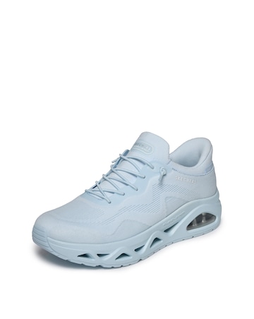 Skechers Light Blue Uno Glide-Step Air Glider Trainers - Standard Fit (D)