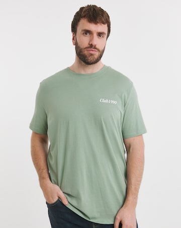 Jack & Jones Bradley Back Graphic T-Shirt - Green