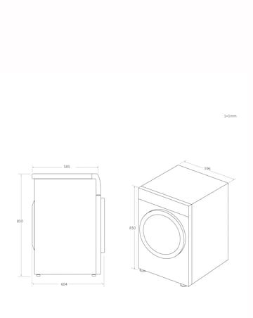 Candy Smart Pro Inverter CROEH9A3TBEB80/N WiFi 9Kg Heat Pump Tumble Dryer Black