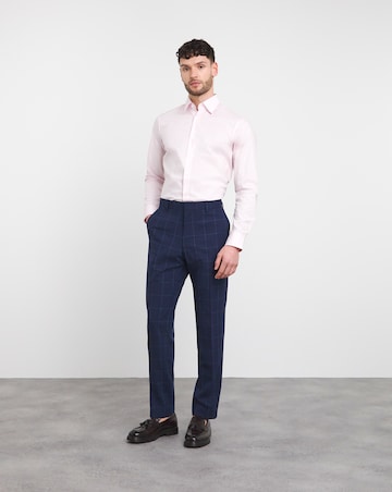 BOSS Pink Long Sleeve Formal Shirt