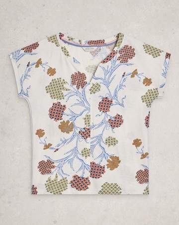 White Stuff Nelly Notch Neck Tee