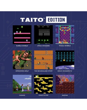 Hyper Mega Tech Taito Edition Super Pocket Retro Handheld Gaming Console