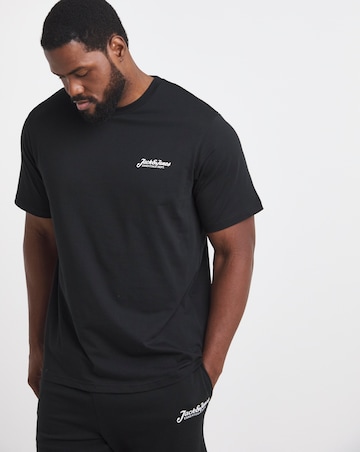 Jack & Jones Beau T-Shirt & Short Set - Black