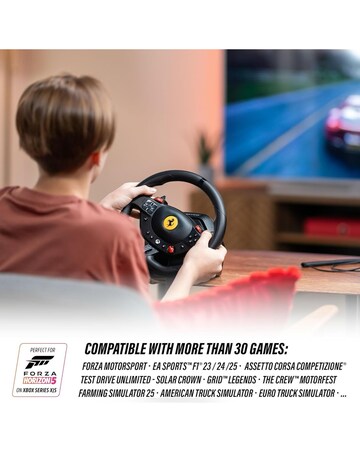 Thrustmaster T98-X Ferrari GTS Racing Wheel and Pedal Set for Xbox / PC