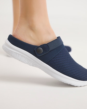 Cushion Walk Clog Trainers E Fit