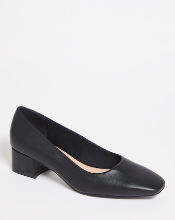Orlia Flexi Sole Block Heel - Wide Fit (E)