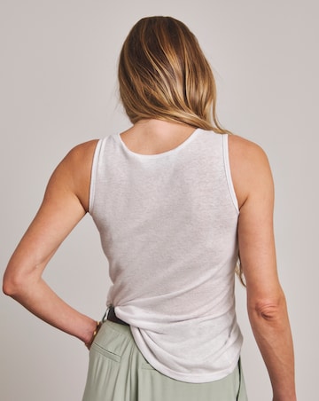 Anthology Linen Twist Detail Vest