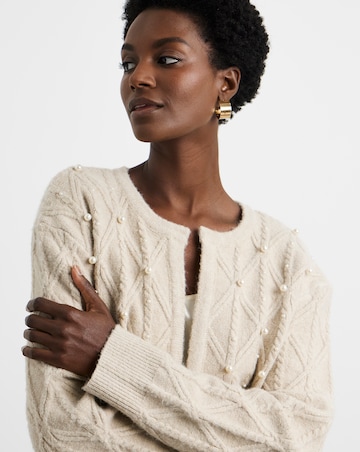 Joanna Hope Embellished Cardigan