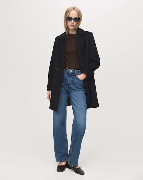 Mango Mid Length Coat